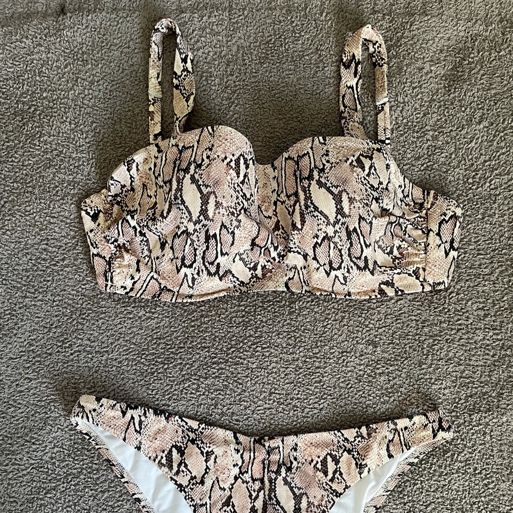 Snakeprint Bikini
